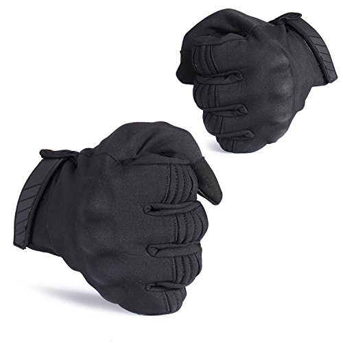 Wtactful A24-WT-BLACK-XL Winter Windproof Warmer Touch Screen Full Finger Gloves thumb #5