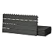 Produktbild WPC 12er Set Fliesen Terrassenfliesen Klickfliesen Balkonfliesen 30x60cm, Balkon Bodenbelag in Holzoptik mit Klicksystem und Drainage