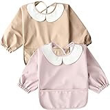 お食事エプロン 長袖 食事スタイ