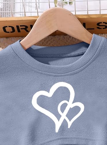 Girl's Summer 3 Piece Outfits Graphic Short Sleeve Crop Top Cami and Shorts Clothes Set3