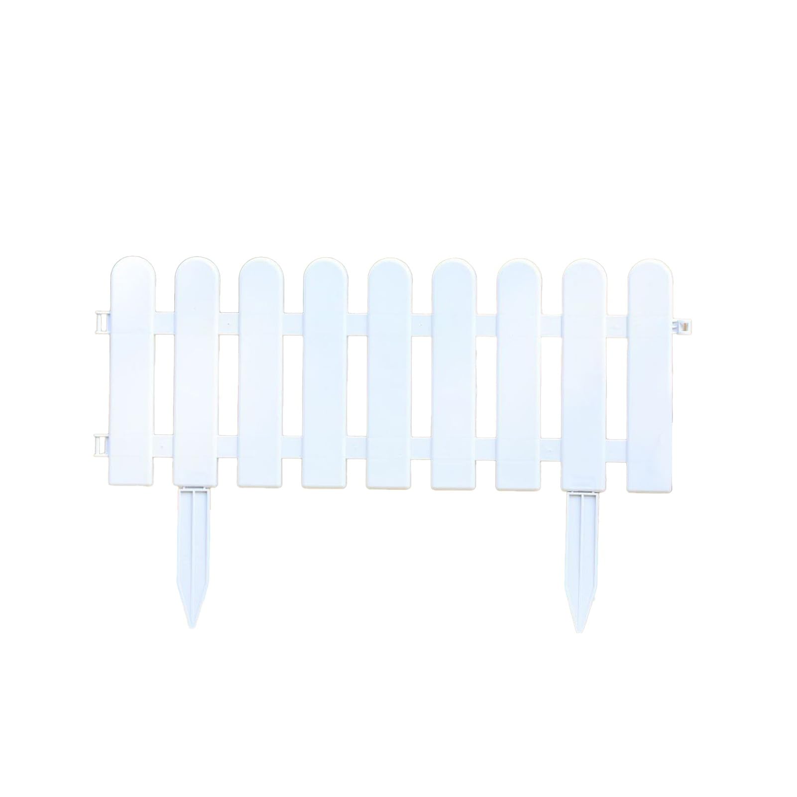 Plastic Garden Retaining Fence Garden Edging Border Panels with Stakes No Dig Landscape Edging Border for Yard Lawn