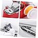 Imagen de HEALSOPTHY 2 piezas Mini Máquina de Coser Portátil Manual Ligera y para Principiantes y Profesionales para Reparaciones Rápidas y DIY Ropa Seda Jeans Unidades Roja y Blanca