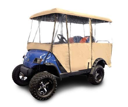 RED DOT Universal Golf Cart Enclosure for Carts with 80" Top