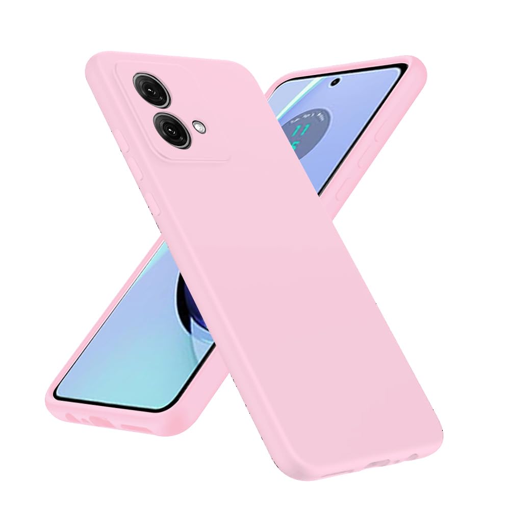 SDTEK for Motorola Moto G84 Case Premium Matte (Pink) Shockproof Cover - Slim Fit Protection - Image 4