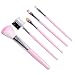 Produktbild nbvmngjhjlkjlUK 5Stk Make-up Pinsel Set Gesicht Lidschatten Power Foundation Erröten Koesmetic Tools Schönheit für Frauen Frauen (Pink)