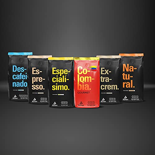 CAFÉ NATURAL EN GRANO BURDET 1 KG - Imagen 5