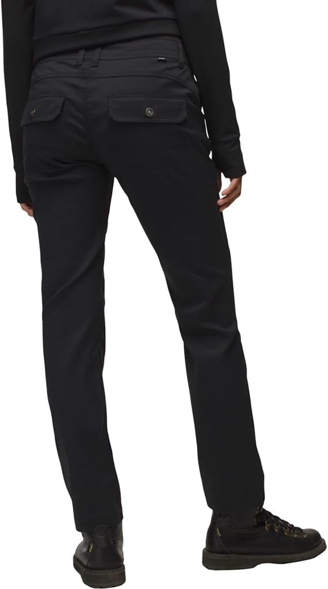 prAna Halle Straight Pant - Women's (US, Numeric, 4, Regular, Regular, Black)
