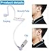 Gejoy 4 Pcs Security Earpiece Costume Fake Earpiece and Glasses Costume Cosplay for Wedding Halloween Party Accessory Kit