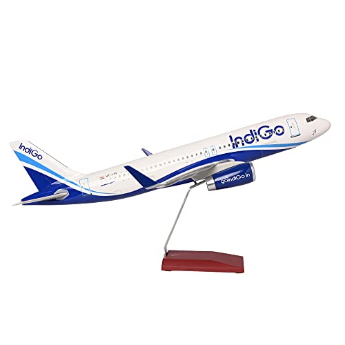 Image of Toys Uncle Diecast Aeroplane Scale Model, (46 CM Indigo)