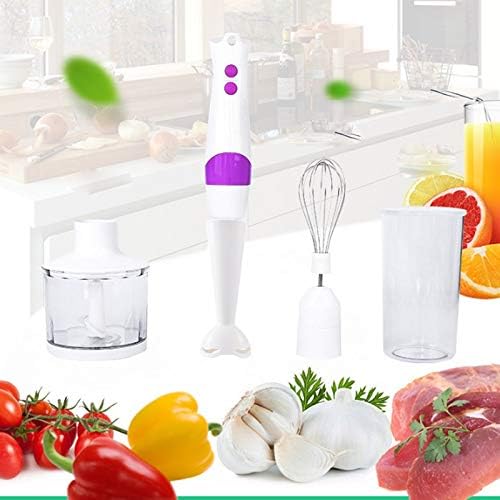 Multifunctional 4 in 1 Immersion Food Mixer Vegetable Shredder Eggbeater Food Supplement Machine