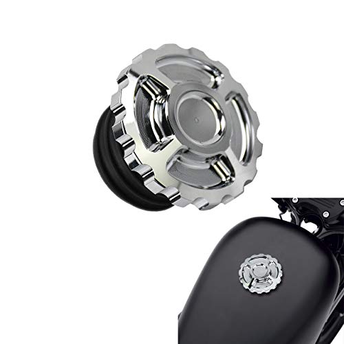 Amazon | HCmotorku ハーレー用 タンクキャップ 燃料タンクカバー 燃料