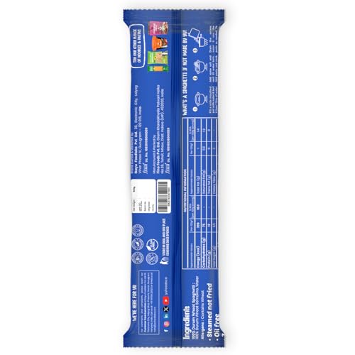 Image of 100% Durum Wheat Pasta - Spaghetti - Zero Preservatives - No Maida - Just Boil - 500g - Yu