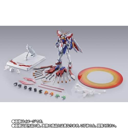 Image of TAMASHII NATIONS - Mobile Fighter G Gundam - Burning Gundam & Burning Gundam Second Metal Build Action Figure