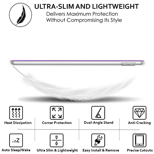 Image of DuraSafe iPad Pro 12.9 inch 4th Generation Cover A2229 MY2H2HN /A MY2J2HN /A A2069 MXAT2HN /A MXAV2HN /A MXAU2HN /A MXAW2HN /A A2233 MY3K2HN /A MY3J2HN /A MXFY2HN /A MXG12HN /A MXFX2HN /A MXG02HN /A - Purple