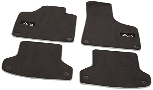 Tapis de sol Audi 8P1061270PMNO antidérapants pour une protection textile intégrale