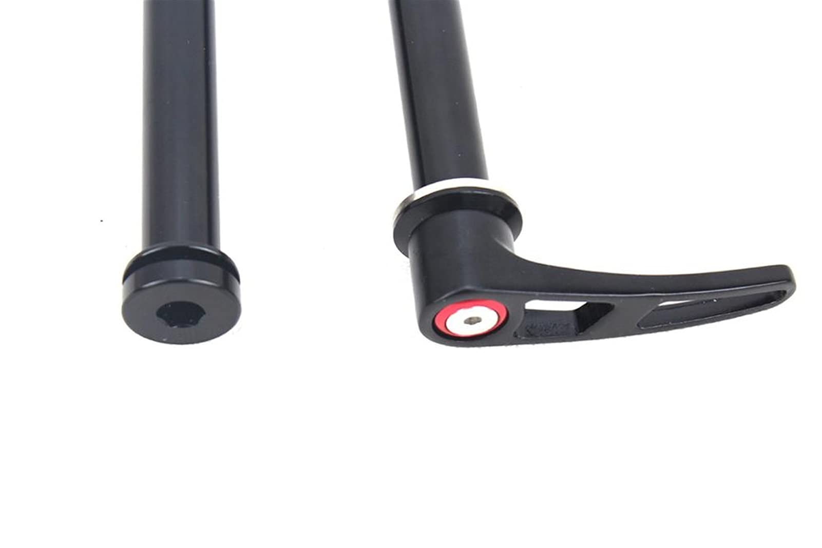 Fahrrad Schnellspanner,Schnellspanner Fahrrad 15x110 Front-Thru-Achsspieß für Frontgabel MTB-Rennrad 15 x 110 Thru-Achse mit Einer Lastnusslänge 156-158 mm MTB Schnellspanner