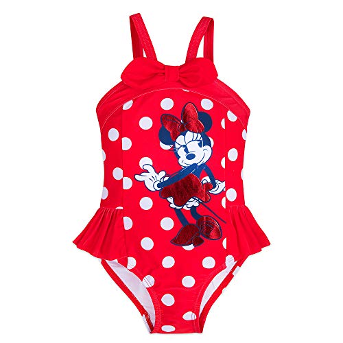Disney Minnie Mouse Polka Dot Swimsuit for Girls