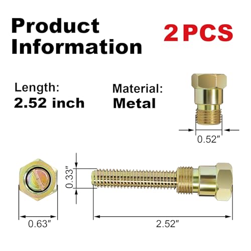 Image of 2 Pack 66792 Top Dead Center Locater, Screws into 14mm Spark Plug Hole Piston Stop Tool
