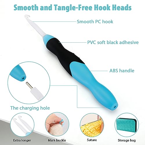 Save 10% on Votris Light Up Crochet Hook Set - Image 4