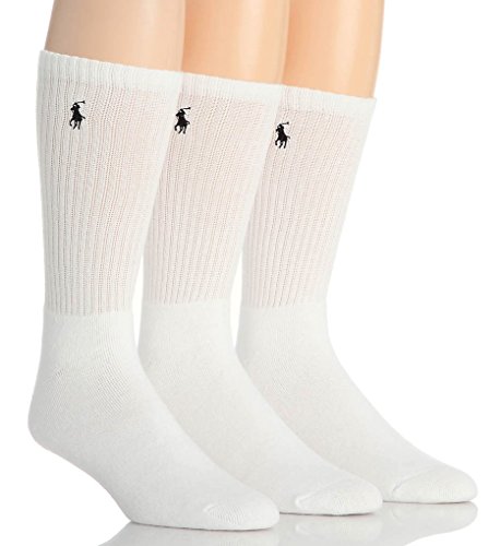 Polo Ralph Lauren Men's Classic Sport 3-Pairs Socks Sz: 10-13 Fits Shoe 6-12.5