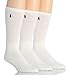 Polo Ralph Lauren Men's Classic Sport 3-Pairs Socks Sz: 10-13 Fits Shoe 6-12.5