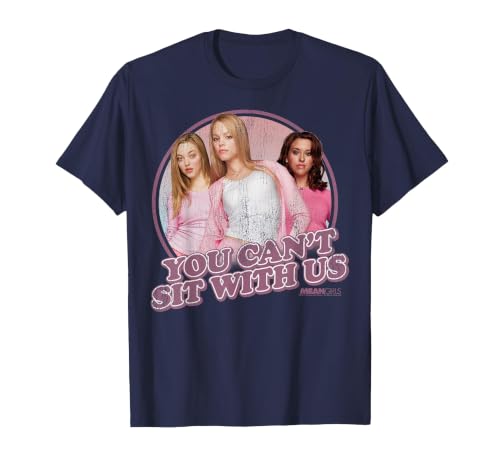 Mean Girls You Cant Sit with Us Graphic T-Shirt T-Shirt, Men, Navy Blue, 5X-Large