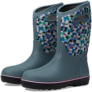 BOGS Classic II Snow Boot, Misty Gray, 4 US Unisex Big Kid | Image 3