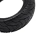 80/65-6 Electric Scooter Tire Shock Absorption Rubber Wheel for Front and Rear Wheel Replacement