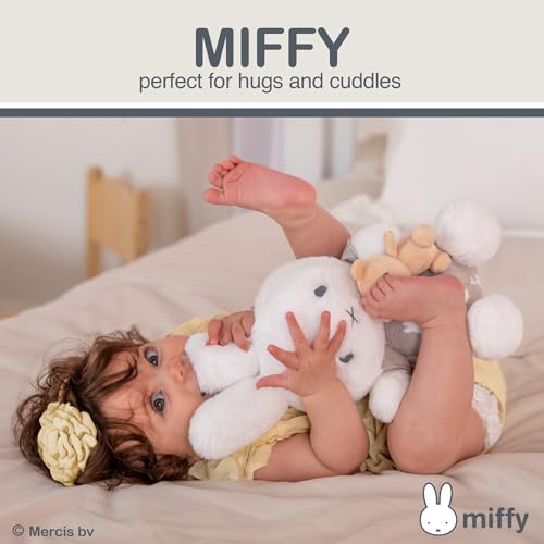 Kids Preferred Miffy Baby Keywind Musical - Super Soft Plush Toy, Plays Rockabye Baby, Swaying Head, Neutral Colors, Ages 0 Months and Up, 12 in by KIDS PREFERRED - Image 2