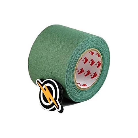 Army tape Survival/Repair High Strength Fabric SniperTape 5cm x 10m by Scapa and Badge - Olive Green Cover
