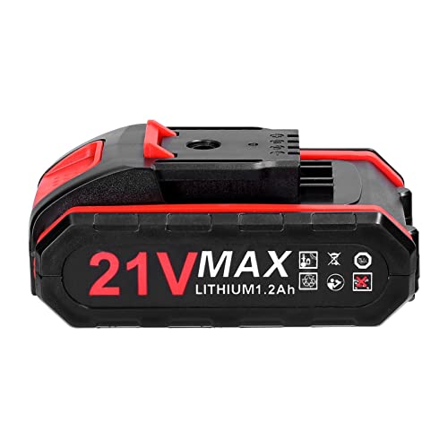 Hlily Bateria de fácil instalação de substituição de grande capacidade para furadeira elétrica motos