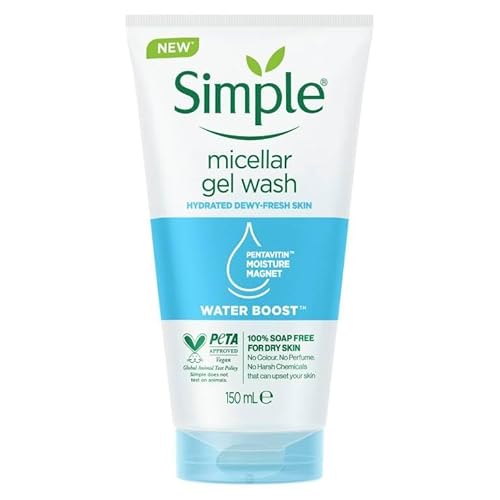 Simple 615803 Water Boost Micellar Gel Facial Wash thumb #2