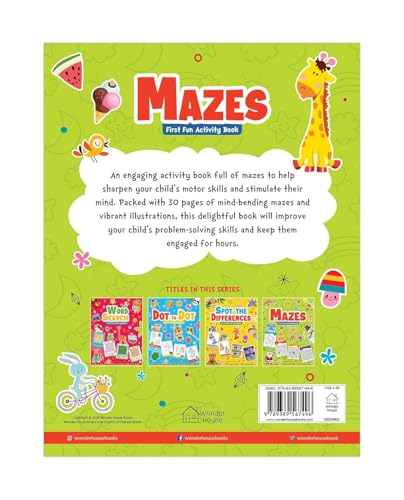 Image of Mazes : First Fun Activity Books For Kids