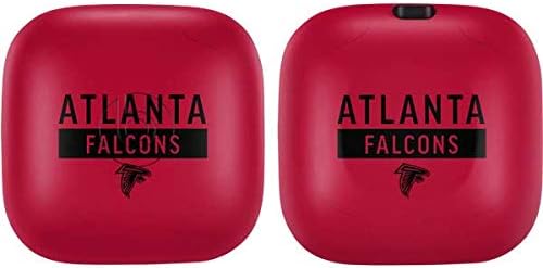 Skinit Decal Audio Skin Compatible with PowerBeats Pro - Officially Licensed NFL Atlanta Falcons Red Performance Series Design