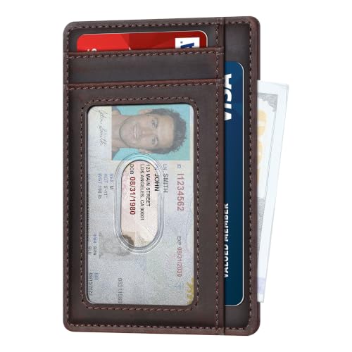 furid Slim Genuine Leather Wallet