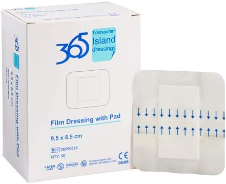 365 Film Island Dressing 8.5 x 9.5 cm - Pack of 50 (Ref 36590026)