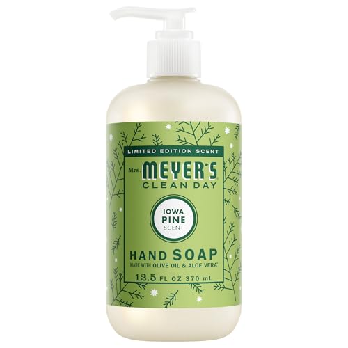 MRS. MEYERS CLEAN DAY Hand Soap Iowa Pine Scent 12.5 Fl Oz Bottle