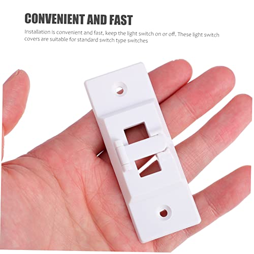 Couvercles de plastique pour interrupteurs muraux DOITOOL lot de 4