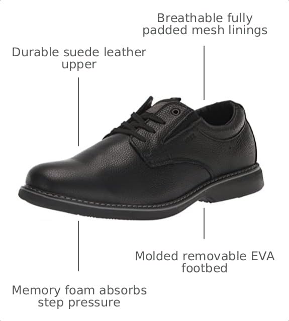 Image of Nunn Bush Otto Plain Toe Oxford