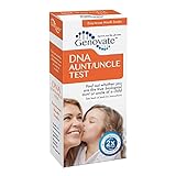 Genovate Aunt/Uncle DNA Test - Results in 1-2 Days - Home DNA Test Kit for 2 Individuals - All Fees Included
