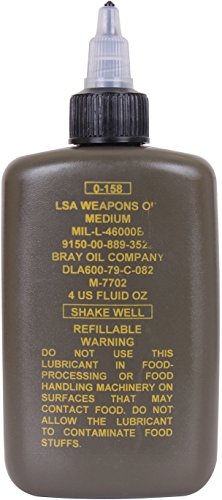 Lsa Weapons Oil Us Made Genuine Gi Army Military Gun Rifle Pistol Firearm Lubricant Protectant 4 Oz. #TOP29