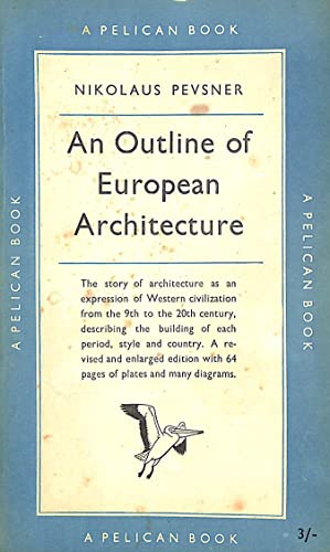 An Outline of European Architecture B0000CHUY1 Book Cover