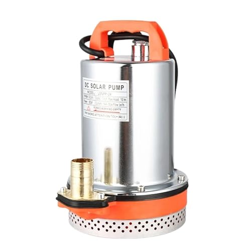 WAFOHSR Bomba Sumergible Bomba De Agua De CC De Flujo Continuo, Bomba Sumergible Eléctrica For Pozo Profundo, Bomba De Acero Inoxidable For Toma De Agua De Pozo Amplia AplicacióN(180W)