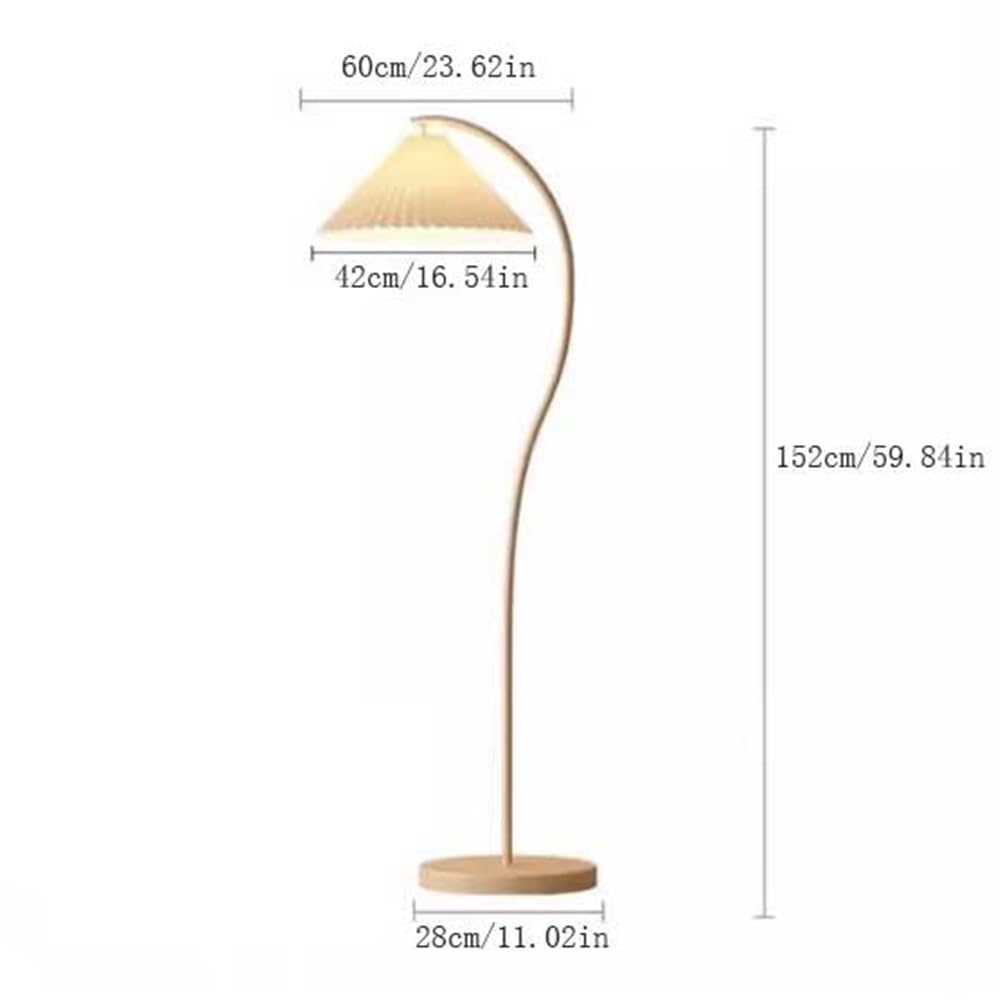 Lampy stalowe, lampa podłogowa w stylu vintage, ściemniana, pilot zdalnego sterowania, lampy stojące z kloszem, dekoracja
