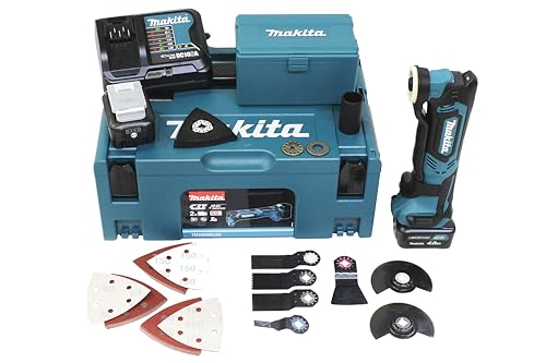 Makita Outil de multi fonction TM30DSMJX5, bleu/Noir