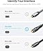 Highwings Mini HDMI to HDMI Cable - 10 FT Black, 4K 60Hz High Speed, Bi-Directional 2.0 Cord, Adapter for Tablet, Camera and Camcorder [Aluminum Shell, Nylon Braided]