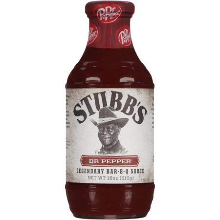 Stubb's Dr Pepper Legendary Bar-B-Q Sauce, 530 ml, 3 Stück Cover