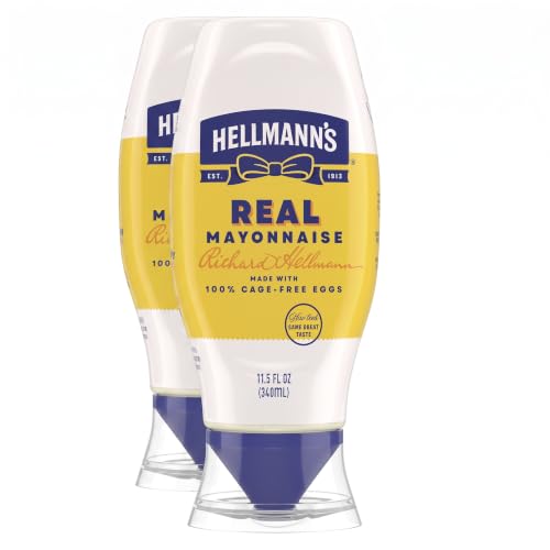 Hellmann's Real Mayonnaise Real Mayo Squeeze Bottle For a Creamy