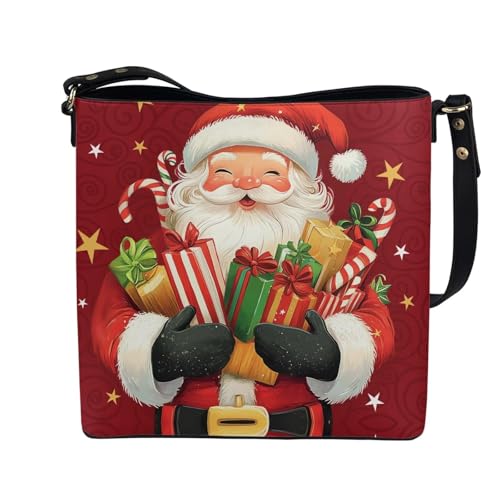 HUGS IDEA Hoho Bag for Women Crossbody Purse Leather Handbags Laides Shoulder Bags2