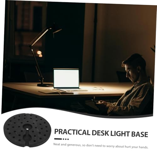 Base de lampe robuste 27 cm pour support lesté de lampadaire de salon - 4